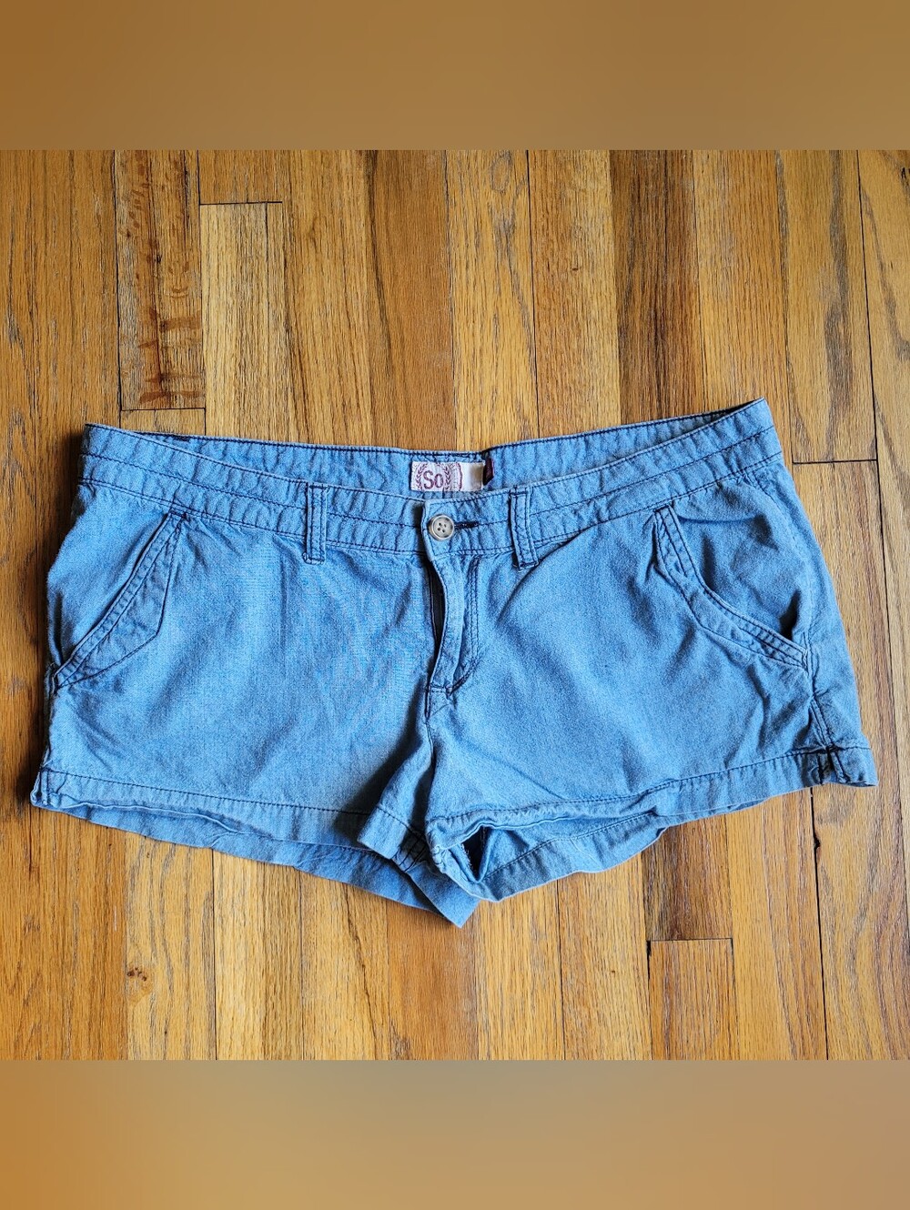 So Denim Blue Women's Casual Shorts